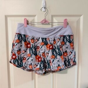 Senita swift shorts 4, Freesia, Athletics Floral Patterned Shorts